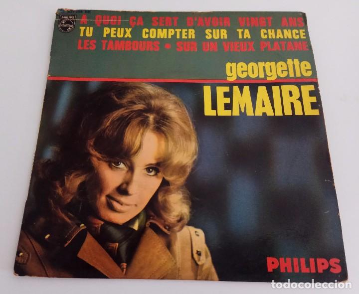 Discos de vinilo: VINILO MAXI SINGLE 7 GEORGETTE LEMAIRE PHILIPS - Foto 1