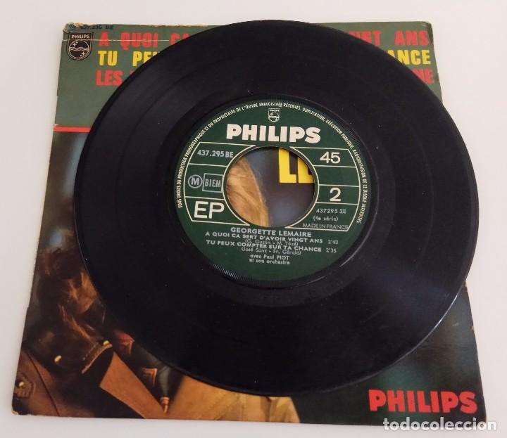 Discos de vinilo: VINILO MAXI SINGLE 7 GEORGETTE LEMAIRE PHILIPS - Foto 2