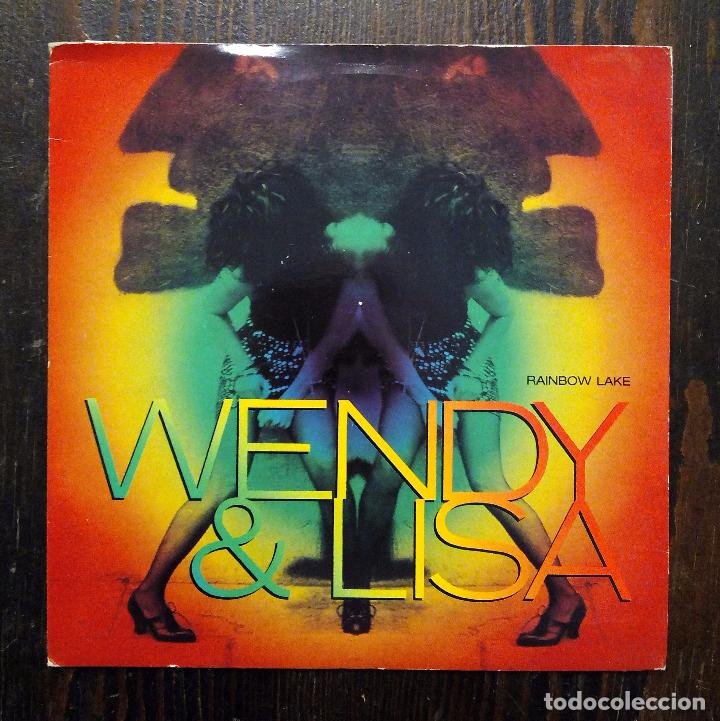 Discos de vinilo: SINGLE WENDY & LISA - RAINBOW LAKE - VIRGIN 1990. - Foto 1