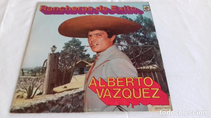 Discos de vinilo: Alberto Vazquez - Rancheras de Exito (LP) - Foto 1