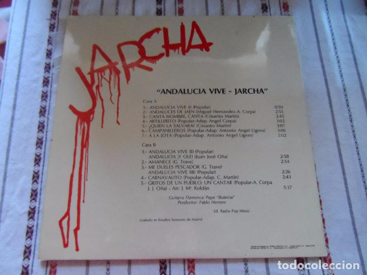 Discos de vinilo: JARCHA ANDALUCIA VIVE - Foto 3