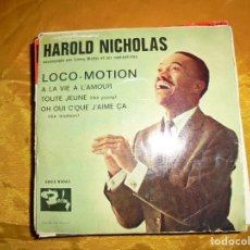Discos de vinilo: HAROLD NICHOLAS. LOCO-MOTION + 3. EP. BARCLAY ESPAÑA 1962