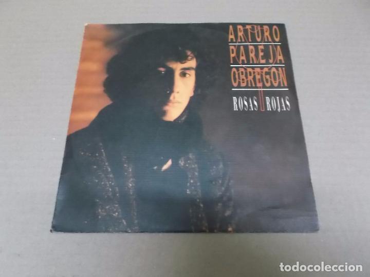 Discos de vinil: ARTURO PAREJA OBREGON (SN) ROSAS ROJAS A&Ntilde;O 1985 - PROMOCIONAL