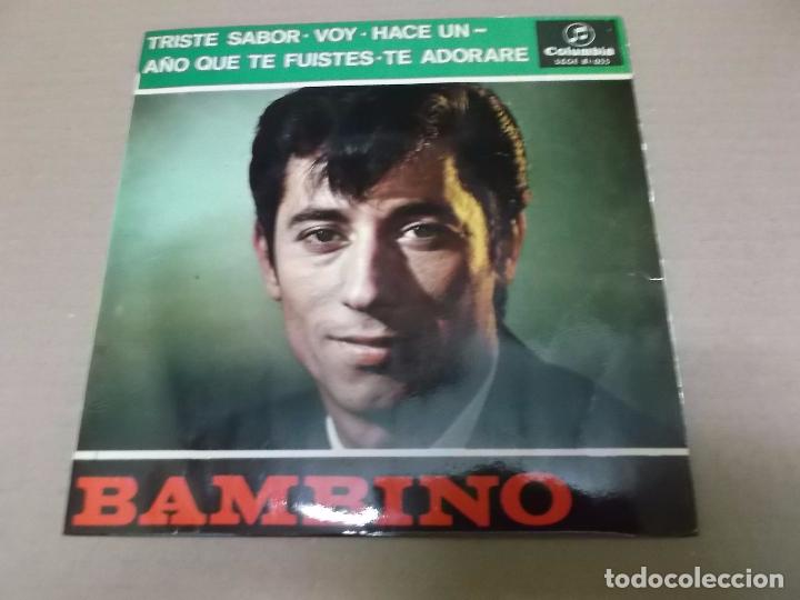 Discos de vinilo: BAMBINO (EP) VOY A&Ntilde;O 1965 - Foto 1