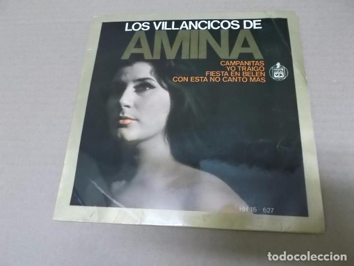 Discos de vinilo: AMINA (EP) CAMPANITAS A&Ntilde;O 1967 - Foto 1