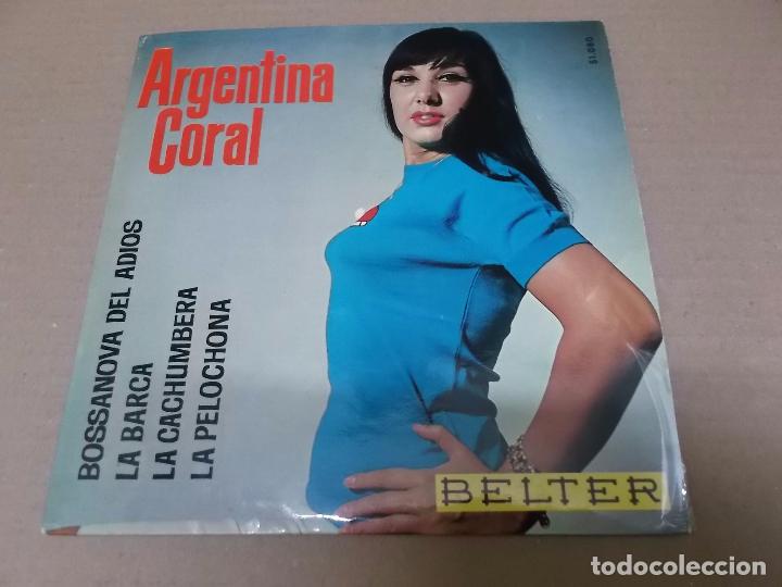 Disques de vinyle: ARGENTINA CORAL (EP) BOSSANOVA DEL ADIOS A&Ntilde;O 1964