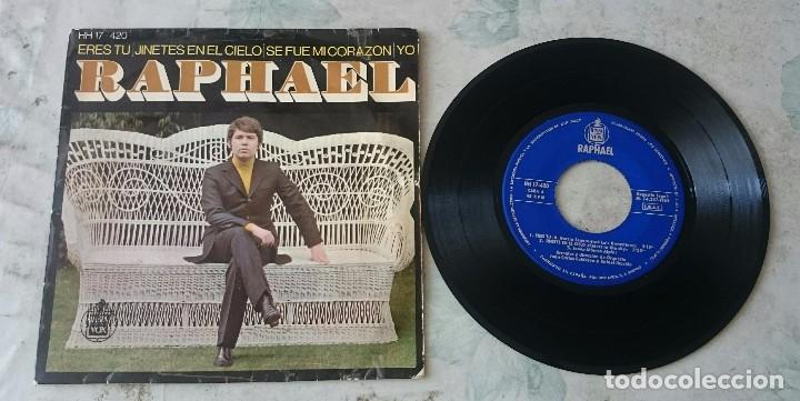 Discos de vinilo: Raphael: Eres t&uacute; + 3 (Hispavox 1969) - Foto 1