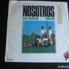 Discos de vinilo: NOSOTROS SG ALBA 1971 VUELO FANTASTICO / PROMESAS MARIO SELLES - ETHEL DRAKERS