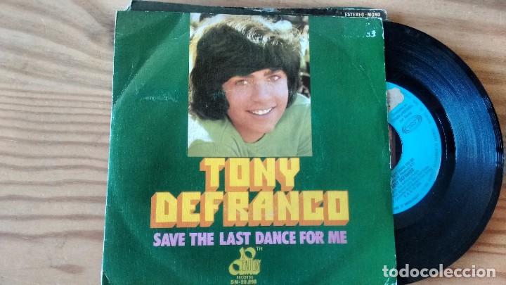 Discos de vinilo: SINGLE (VINILO) DE TONY DEFRANCO A&Ntilde;OS 70 - Foto 1