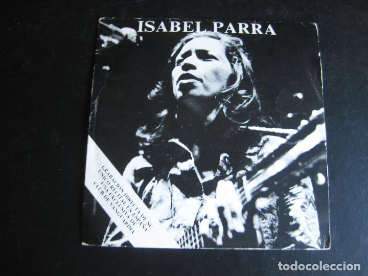 Disques de vinyle: ISABEL PARRA Sg MOVIEPLAY 1976 gracias a la vida/ manifiesto EDICION ESPECIAL CLUB DE VANGUARDIA