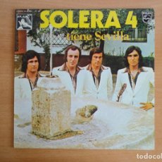 Discos de vinilo: LP VINILO. SOLERA 4. TIENE SEVILLA (PHILIPS 1976) SERIE APLAUSO. Lote 95217363