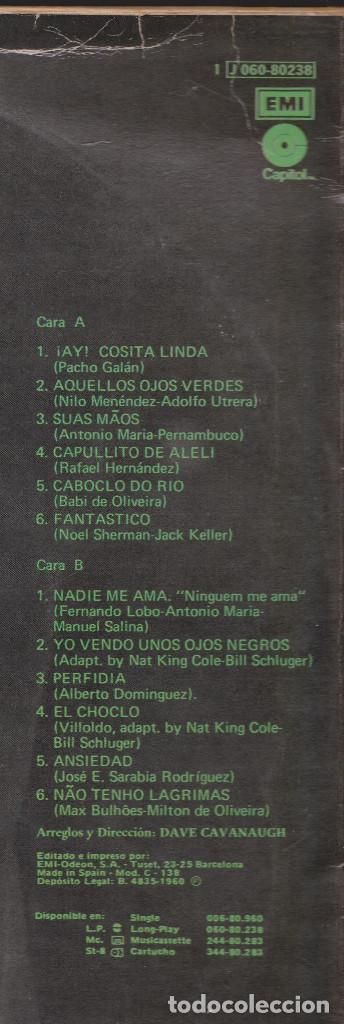 Discos de vinilo: NAT KING COLE - ANSIEDAD - 1960 - LP - Foto 9