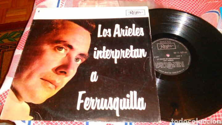Disques de vinyle: Los arieles interpretan a ferrusquilla lp mexico