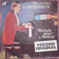 Discos de vinilo: RICHARD CLAYDERMAN - BALADA PARA ADELINE - SINGLE SPAIN 1977