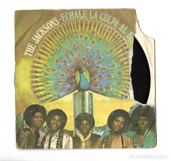 Discos de vinilo: SINGLE . DISCO DE VINILO . THE JACKSONS . ECHALE LA CULPA AL BOOGIE. - Foto 1