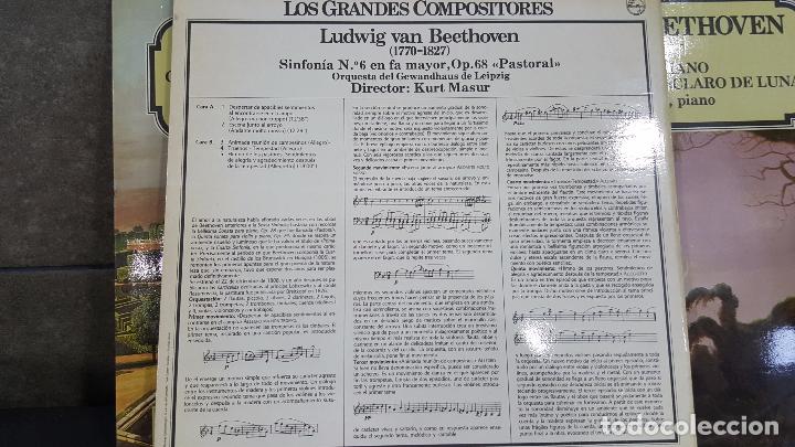 Discos de vinilo: LOTE DE 5 LPS DE LUDWIG VAN BEETHOVEN - Foto 2