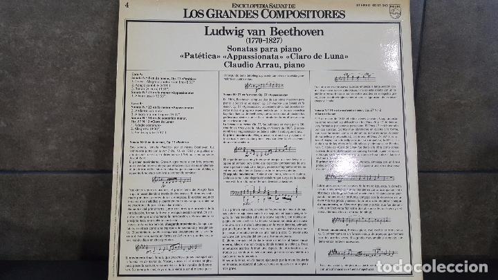 Discos de vinilo: LOTE DE 5 LPS DE LUDWIG VAN BEETHOVEN - Foto 4