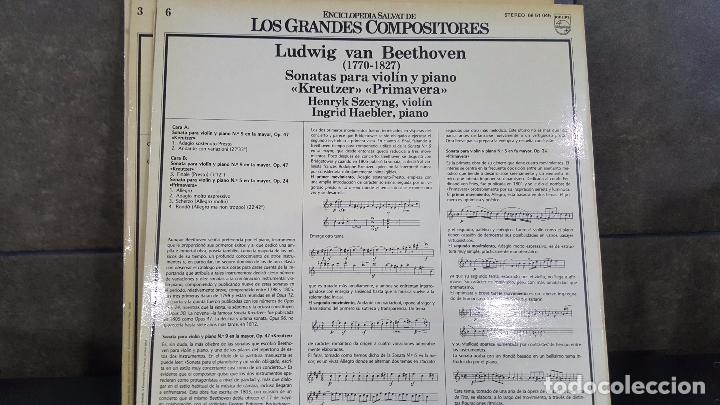 Discos de vinilo: LOTE DE 5 LPS DE LUDWIG VAN BEETHOVEN - Foto 5