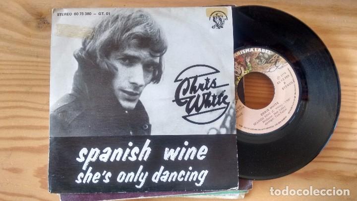 Discos de vinilo: SINGLE (VINILO) DE CHRIS WHITE A&Ntilde;OS 70 - Foto 1