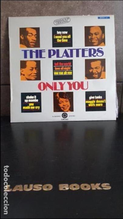 Discos de vinilo: THE PLATTERS ONLY YOU - Foto 1