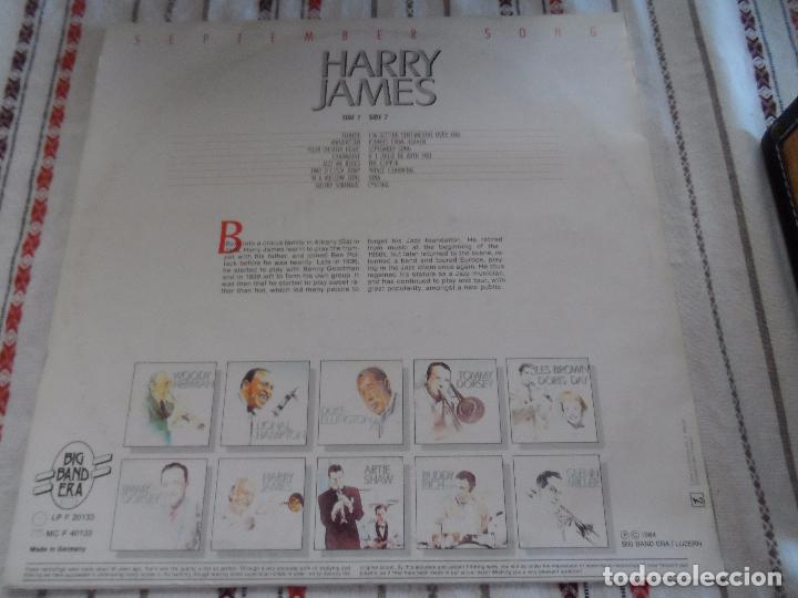 Discos de vinilo: HARRY JAMES SEPTEMBER SONG - Foto 3