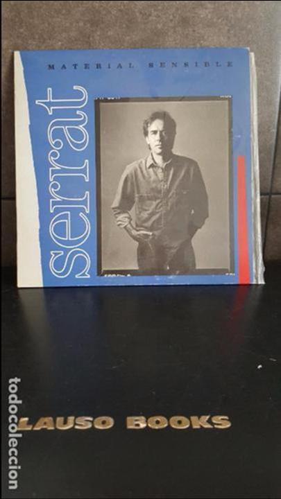 Discos de vinilo: MATERIAL SENSIBLE, SERRAT - Foto 1