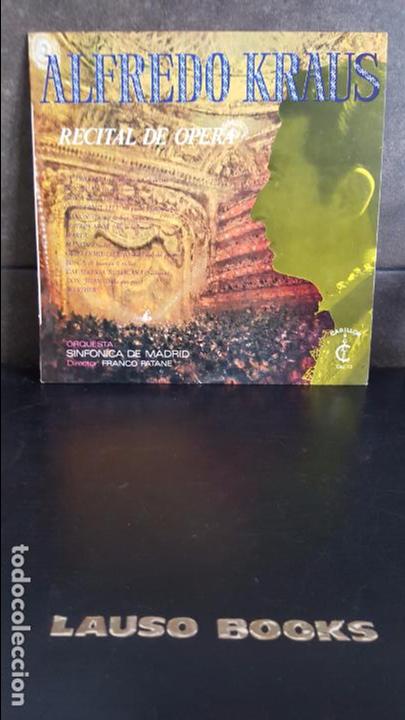 Discos de vinilo: ALFREDO KRAUS, RECITAL DE OPERA - Foto 1
