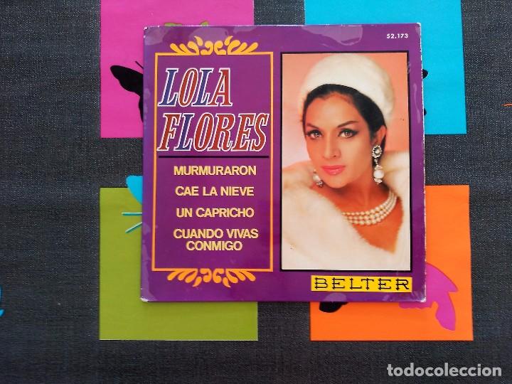 Discos de vinilo: single lola flores murmuraron - Foto 1