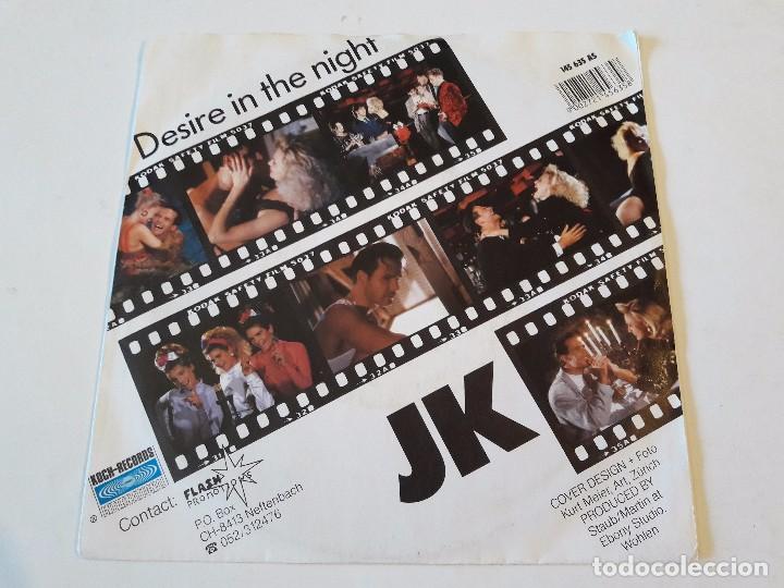 Discos de vinilo: JK - Desire In The Night - Single - Foto 2