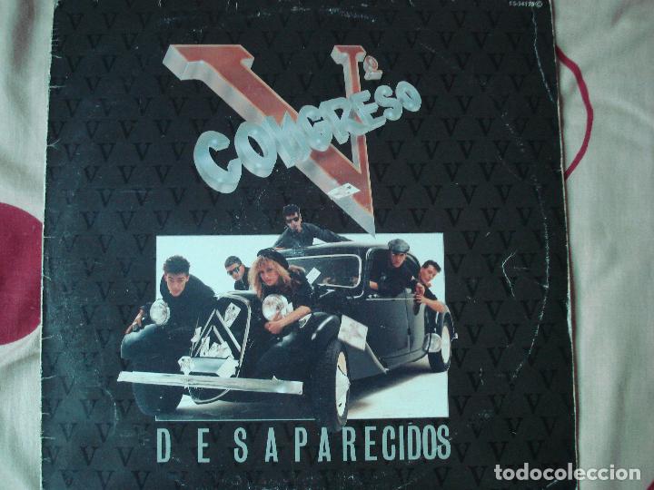 Discos de vinilo: V CONGRESO  , DESAPARECIDOS - Foto 1