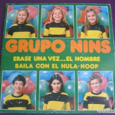 Discos de vinilo: GRUPO NINS SG CARDISC 1979 - ERASE UNA VEZ EL HOMBRE/ BAILA CON EL HULA HOOP - TVE TELEVISION. Lote 95368995