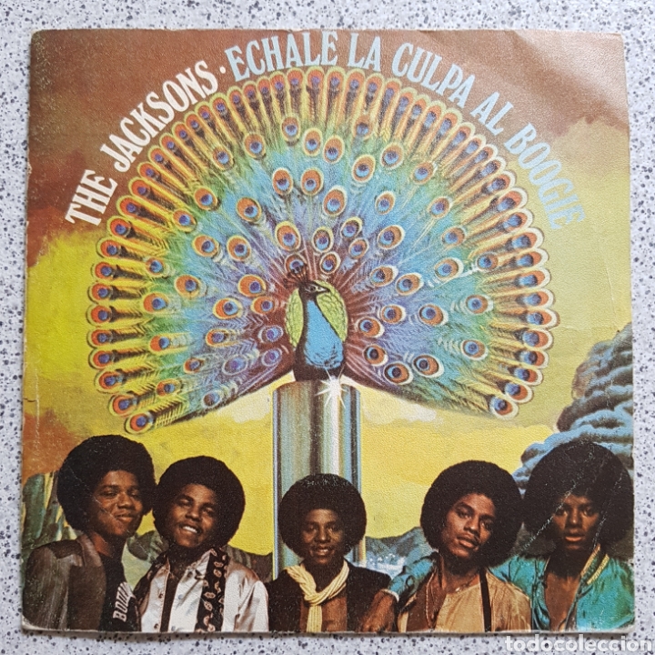 Discos de vinilo: Single The Jacksons &Eacute;chale la culpa al boogue - Foto 1