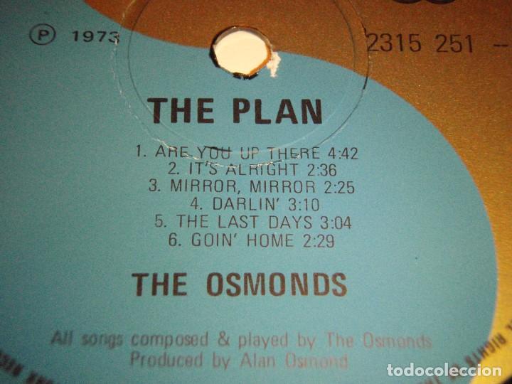 Discos de vinilo: Osmonds &lrm;&ndash; The Plan Scandinavia,1973 MGM Records - Foto 4
