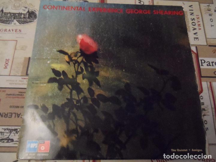 Discos de vinilo: GEORGE SHEARING - CONTINENTAL EXPERIENCE - Foto 1