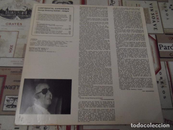 Discos de vinilo: GEORGE SHEARING - CONTINENTAL EXPERIENCE - Foto 2