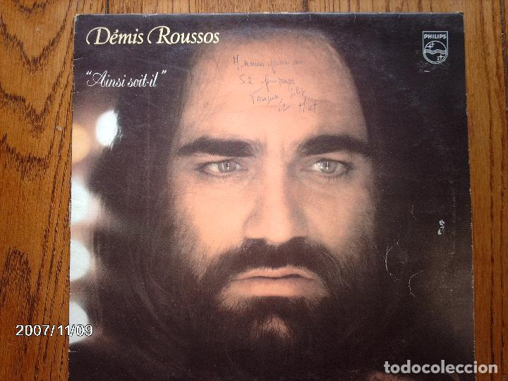 Discos de vinilo: demis roussos  - ainsi soit-il - Foto 1