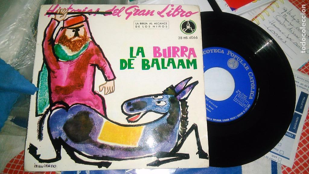 Discos de vinilo: La burra de b&aacute;laam ep 1962 - Foto 1
