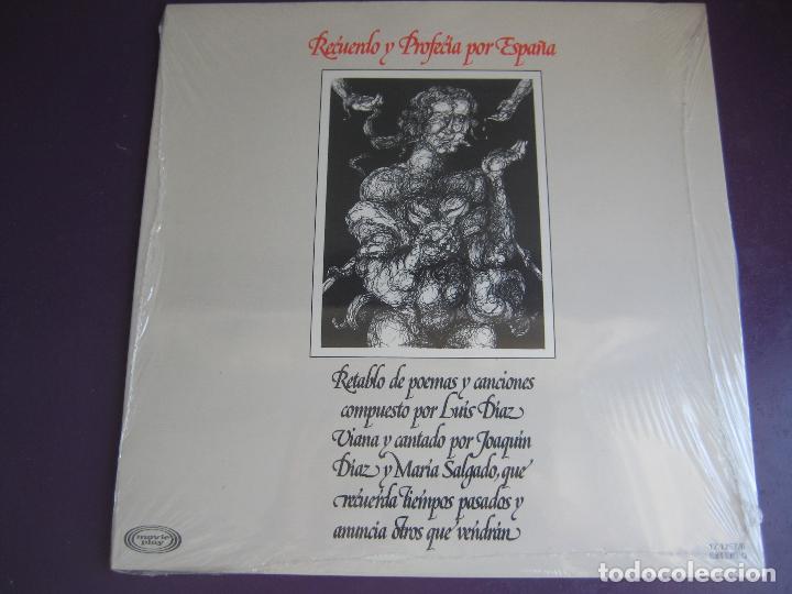 Discos de vinilo: JOAQUIN DIAZ Y MARIA SALGADO LP MOVIEPLAY - RECUERDO Y PROFECIA POR ESPA&Ntilde;A - LUIS DIAZ - FOLK