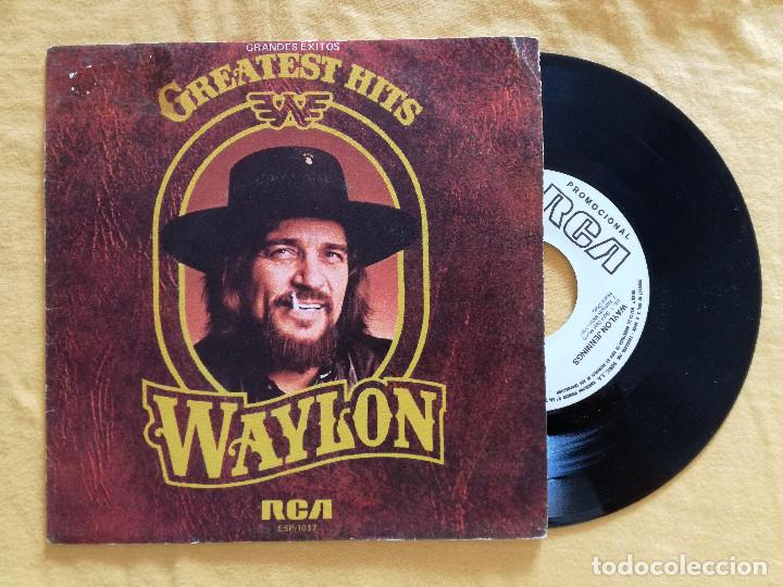 WAYLON JENNINGS, I'M A RAMBLIN' MAN +3 (RCA) SINGLE EP PROMOCIONAL ESPAÑA - GREATEST HITS AMANDA (Música - Discos de Vinilo - EPs - Pop - Rock Internacional de los 70	)