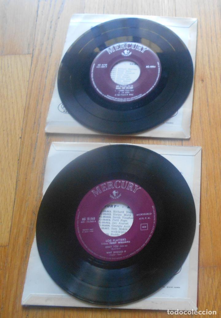Discos de vinilo: THE PLATTERS, LOTE 2 EPS, LEER - Foto 3