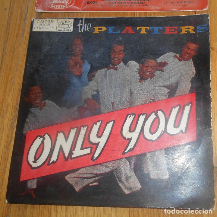 Discos de vinilo: THE PLATTERS, LOTE 2 EPS, LEER - Foto 5