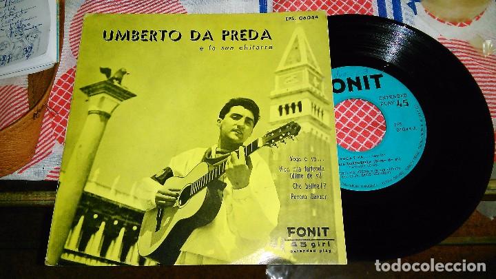 Discos de vinilo: Umberto da preda ep voga e va + 3.italia - Foto 1