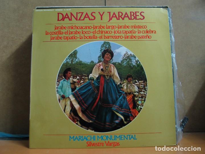 Disques de vinyle: Mariachi Monumental de Silvestre Vargas - Danzas y Jarabes - MoviePlay-Orfeon S-14.117 - 1973