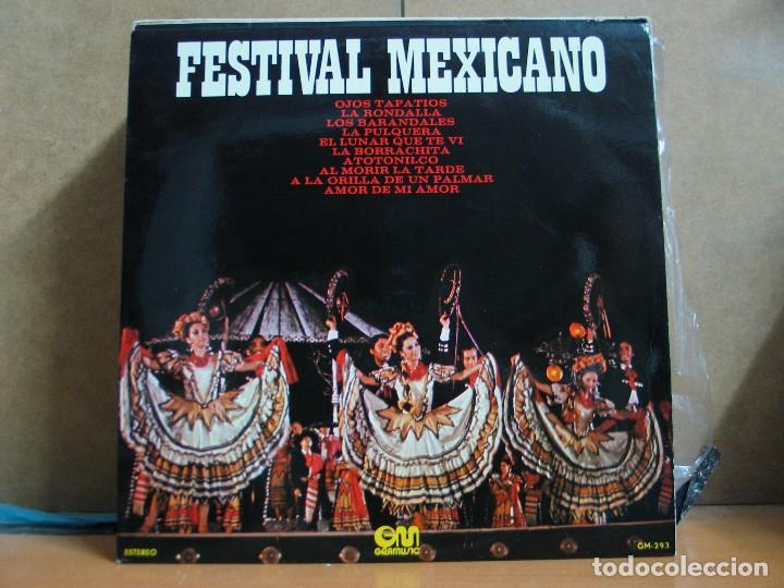 Disques de vinyle: Mariachi Monumental de Silvestre Vargas - Festival Mexicano - GraMusic GM-293 - 1974