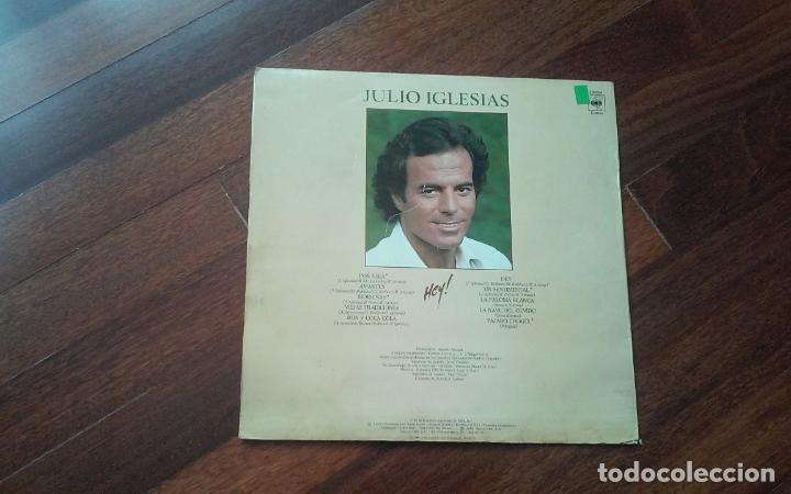 Discos de vinilo: julio iglesias-hey.lp - Foto 2