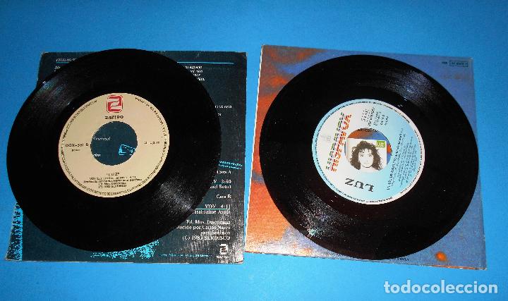 Discos de vinilo: 2 SINGLES DE LUZ - Foto 2