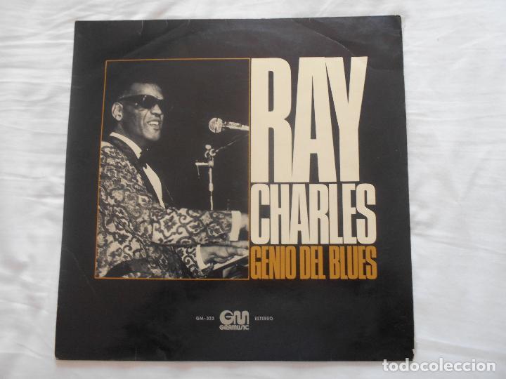 Discos de vinilo: RAY CHARLES // GENIO DEL BLUES - Foto 1