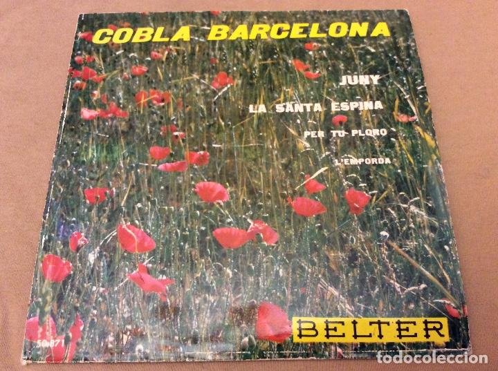 Discos de vinilo: COBLA BARCELONA - JUNY + 3 - EP BELTER 1961 - Foto 1