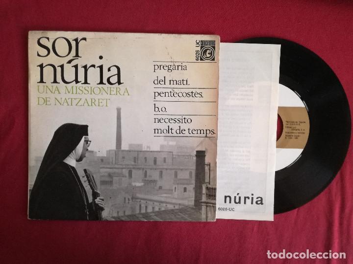 Discos de vinilo: SOR NURIA UNA MISSIONERA DE NATZARET, PREGARIA DEL MATI +3 (CONCENTRIC) SINGLE EP - Foto 1 - 95585479