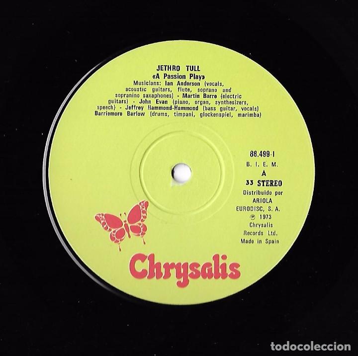 Discos de vinilo: JETHRO TULL: A PASSION PLAY - Foto 4